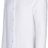 SWIMS Amalfi 100% Linen Shirts for Men, Collar Button Down Shirt, Mens Casual Long Sleeves Untucked Vacation Resort Wear - Image 3