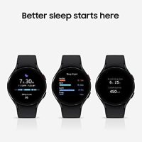 Samsung Electronics Galaxy Watch 4 40mm Smartwatch with ECG Monitor Tracker for Health Fitness Running Sleep Cycles GPS Fall Detection Bluetooth US Version - (Black) (Renewed) - Image 4