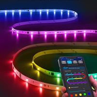 Govee RGBIC LED Strip Lights, Smart LED Lights for Bedroom, Bluetooth LED Lights APP Control, DIY Multiple Colors on One Line, Color Changing LED Strip Lighting Music Sync, Christmas Decor, 16.4ft - Image 8