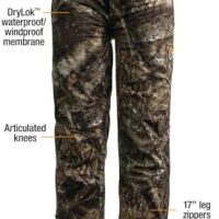 ScentLok Vapour Midweight Waterproof Camo Pants - Hunting Clothes for Men - Image 5