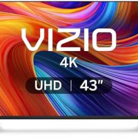 VIZIO 43-inch 4K UHD LED Smart TV w/Dolby Vision HDR, DTS Virtual: X, Alexa Compatibility, Chromecast Built-in, Bluetooth Headphone Capable (V4K43M-08) (Renewed) - Image 2