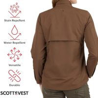 SCOTTeVEST Epic Travel Jacket for Women - 22 Hidden Pockets - Soft Shell Coat - Pickpocket Proof Clothing - Image 4