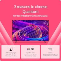 VIZIO 55-inch Quantum 4K QLED Smart TV with Dolby Vision, WiFi 6, Bluetooth Headphone Capable, Apple AirPlay, Chromecast Built-in (New)- M55Q6-L4 (Renewed) - Image 3