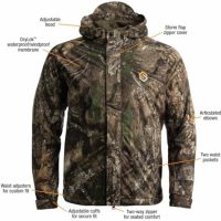 ScentLok Vapour Midweight Waterproof Camo Jacket - Hunting Clothes for Men - Image 5