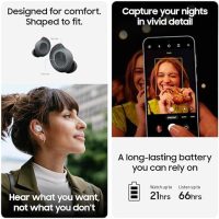 SAMSUNG Galaxy S23 FE Cell Phone (Cream) + $49.99 Buds FE (Graphite) 256GB Unlocked Android Smartphone w/Long Battery Life and True Wireless Bluetooth Earbuds w/Wing Tip Design US Version, 2023 - Image 4