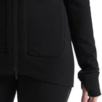 Icebreaker Merino Women's Quantum Iii Long Sleeve Wool Athletic Full Zip Sweater - Image 6