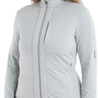 Icebreaker Women's Quantum Iii Long Sleeve Wool Athletic Full Zip Sweater - Image 2