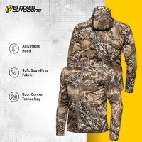 SCENTBLOCKER Scent Blocker Shield Series Silentec Midweight Jacket, Camo Hunting Clothes for Men - Image 4