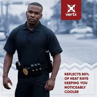 Vertx Mens Tactical Polo Shirt, Short Sleeve T-Shirt, Breathable, Temperature Regulating, for Police, Security, Relaxed Fit - Image 6