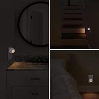 Emotionlite Plug-in Night Lights, Warm White LED Nightlight, 360° Rotation, Dusk to Dawn Sensor, Kids, Adult, Bedroom, Hallway, Bathroom,Kitchen, Stairways, Corridor, 6 Pack - Image 7