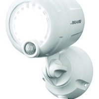 Beams MB360XT 200 Lumen Wireless Battery Operated Powered Motion Sensing LED Spotlight, 1-Pack, White - Image 2