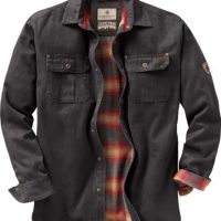 Legendary Whitetails Journeyman Shirt Jacket Flannel Lined Shacket for Men Water-Resistant Coat Rugged Fall Clothing - Image 2